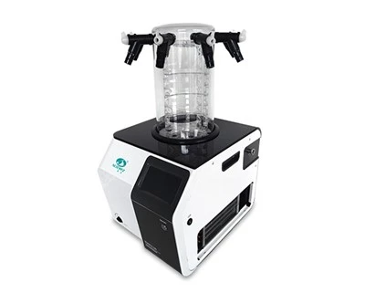 خشک کن آزمایشگاهی Vacuum Freeze Scientz-12N خط لوله Top-pressmulti